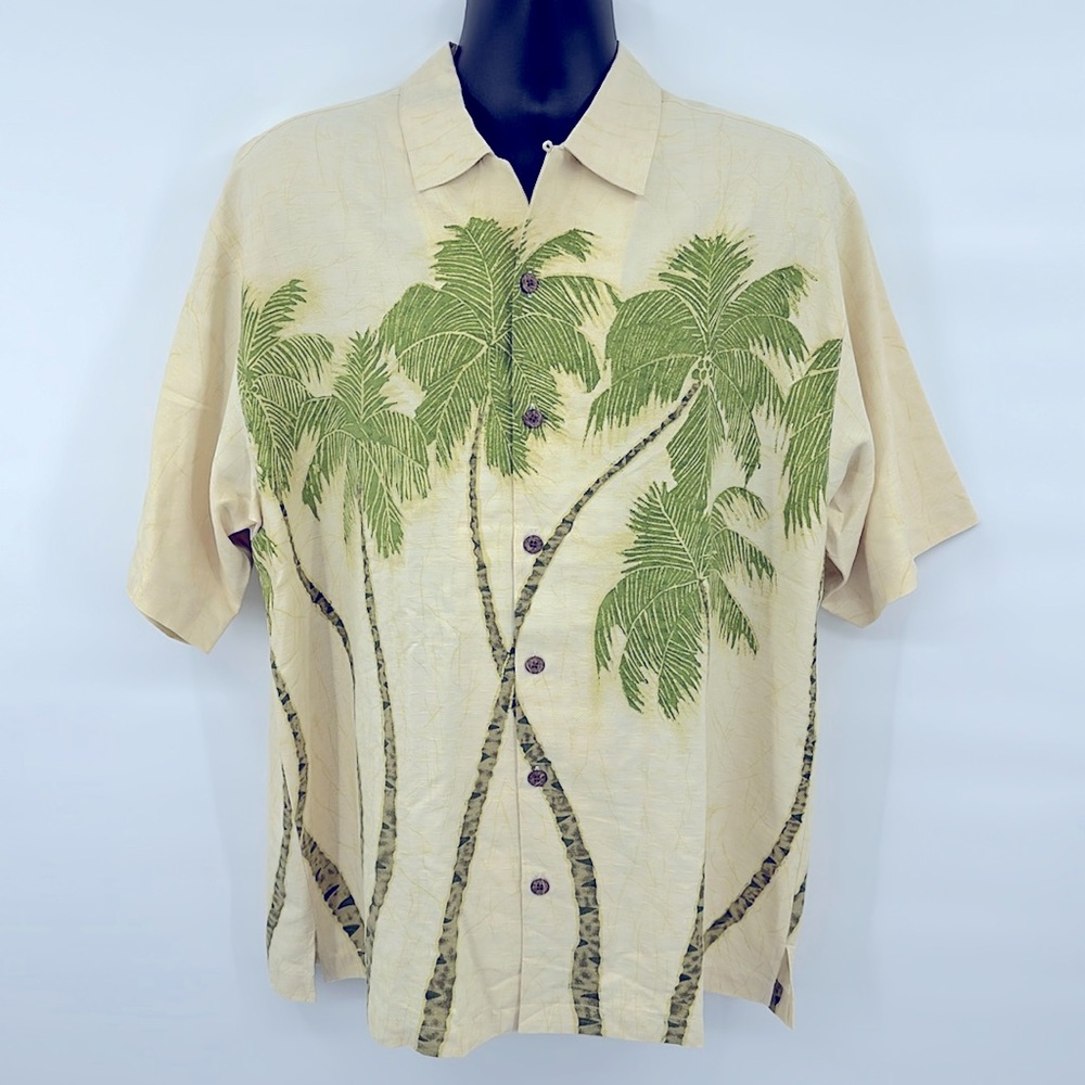 NWT Tommy Bahama Hawaiian Oxford Shirt- Sz M